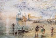 J.M.W. Turner Flint Castle,North Wales Germany oil painting reproduction